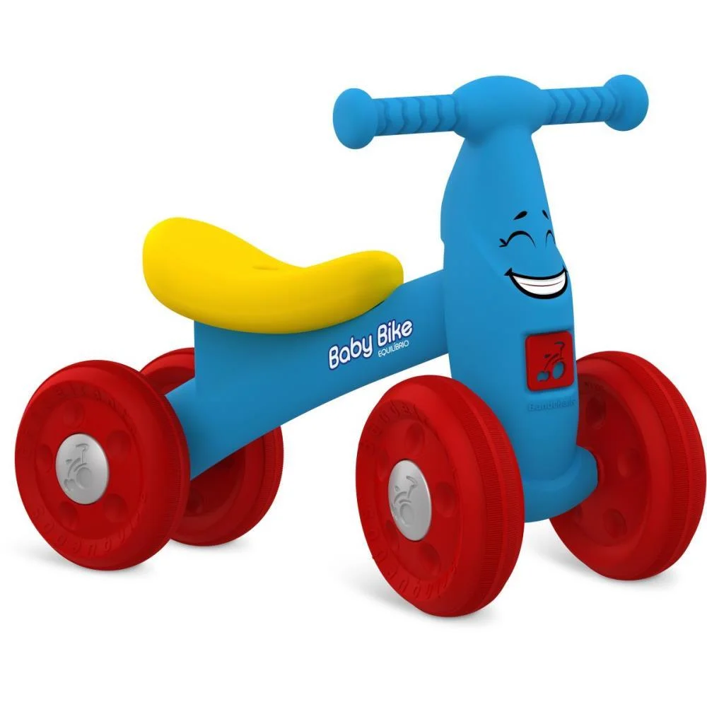 Bicicleta Infantil Baby Bike Equilibrio Azul Bandeirante (Unidade)