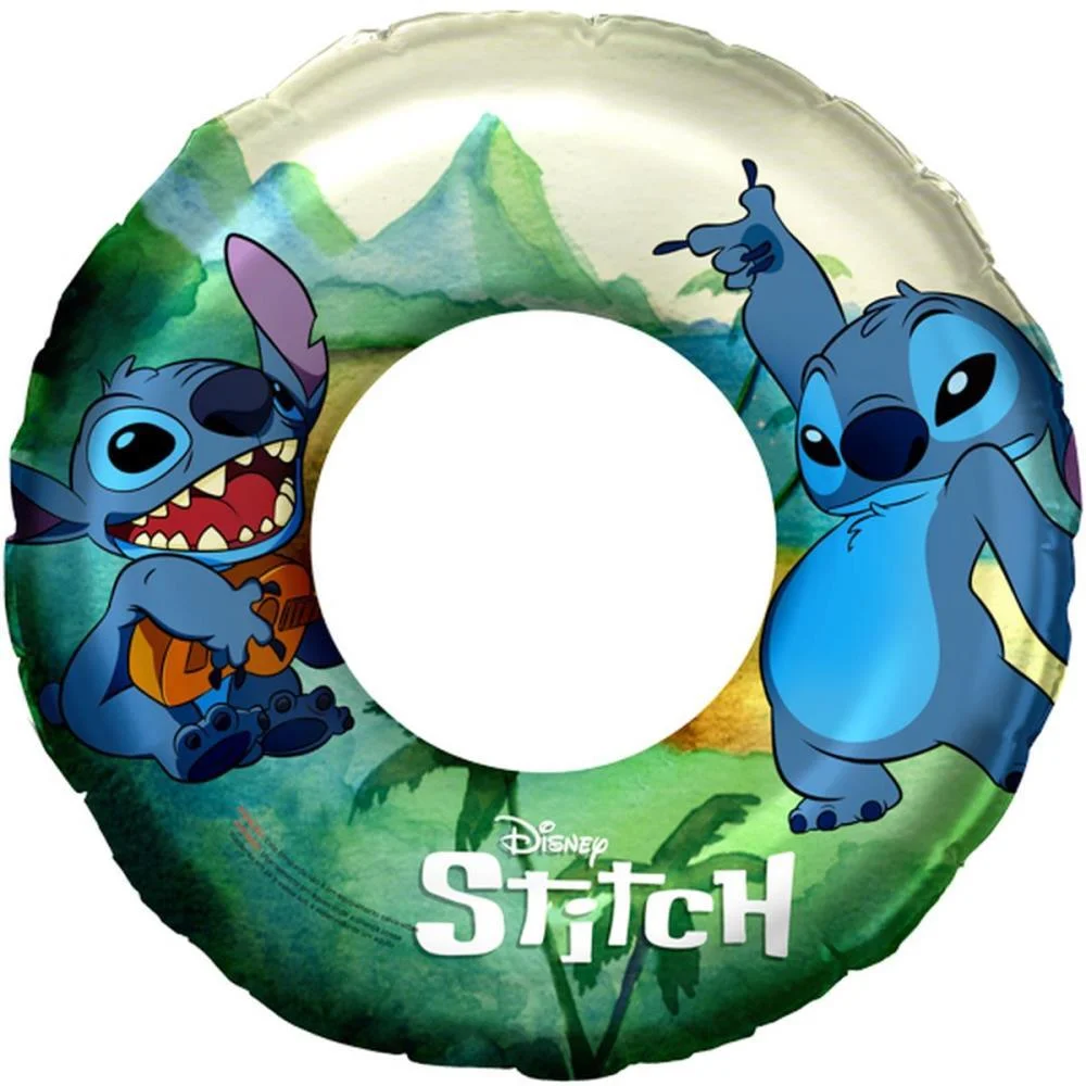 Boia Inflavel Stitch Redonda 56Cm Ate 30Kg Etitoys (Unidade)
