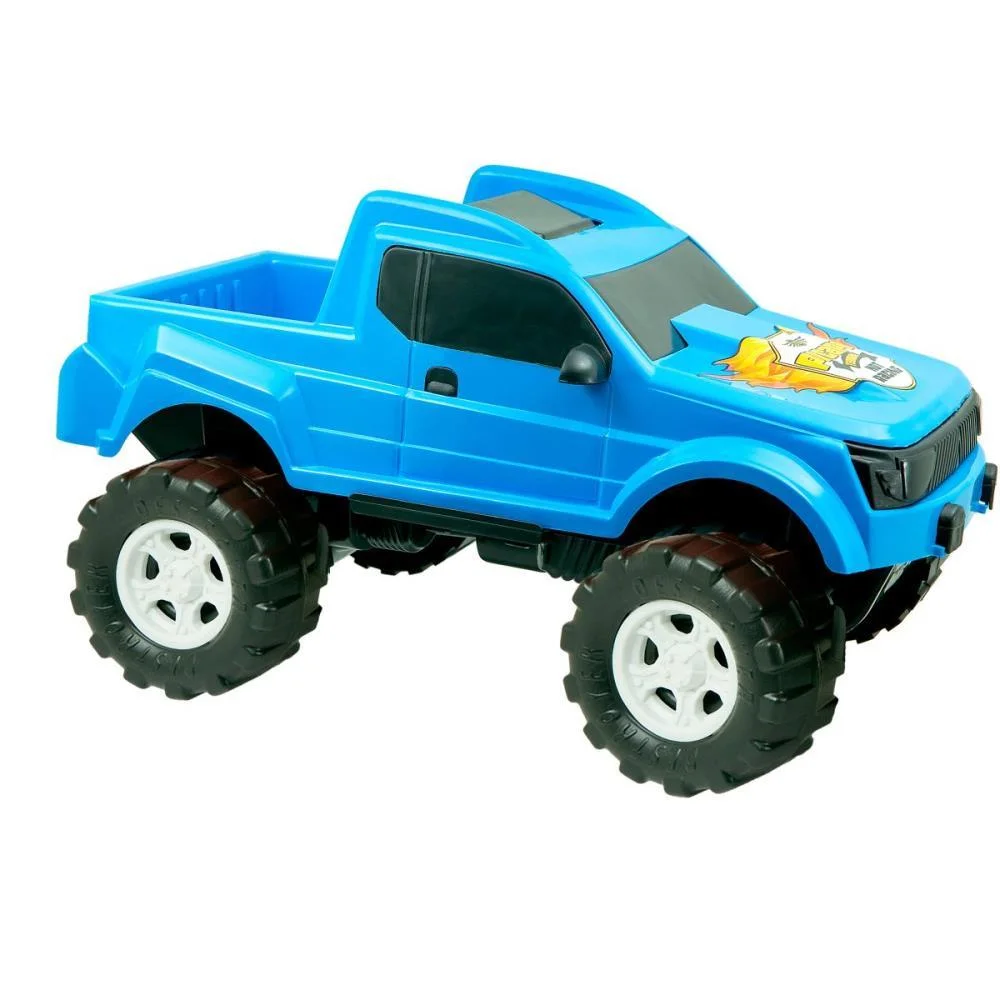 Carrinho Picape Hot Racing 37X23X20Cm S Kendy Brinquedos (Unidade)