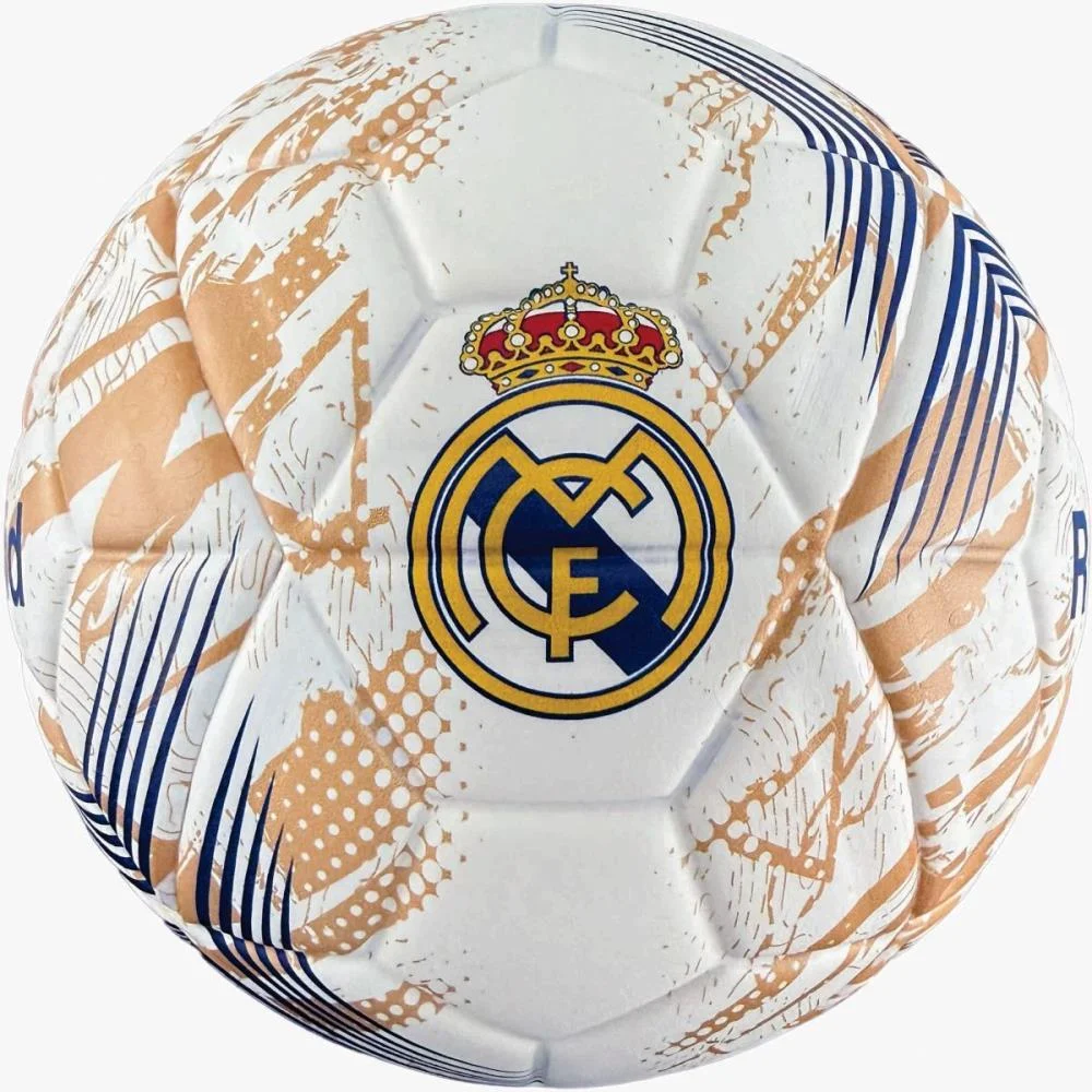Bola De Futebol Real Madrid N.5 Azul/Dourado Futmagia Sports (Unidade)