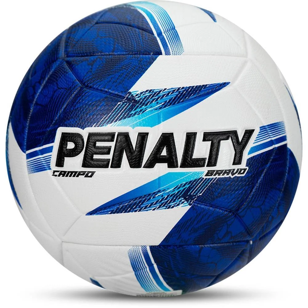 Bola De Futebol De Campo Bravo Xxvi Br-Az-Co Penalty (Unidade)