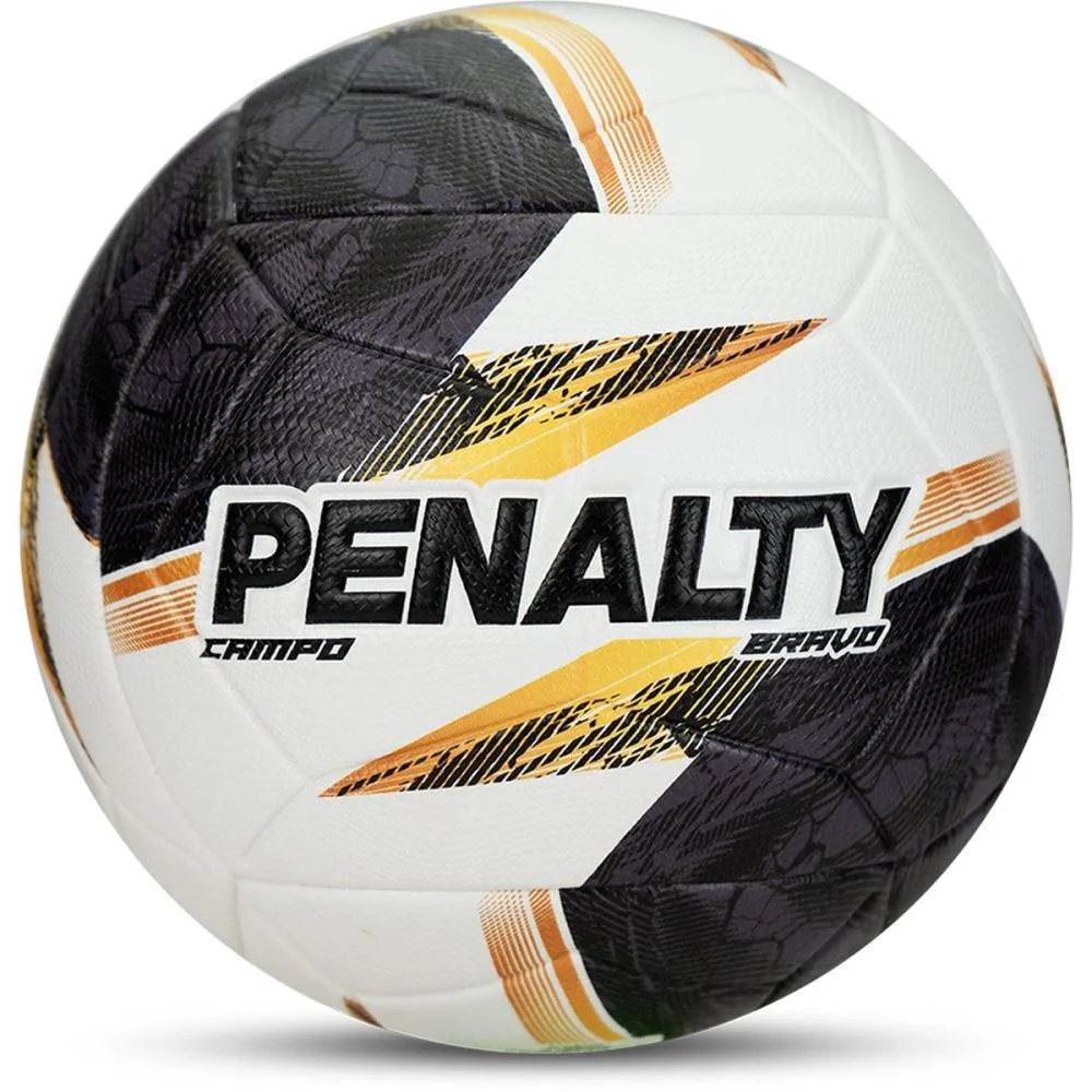 Bola De Futebol De Campo Bravo Xxv Br-Pt-Do Penalty (Unidade)