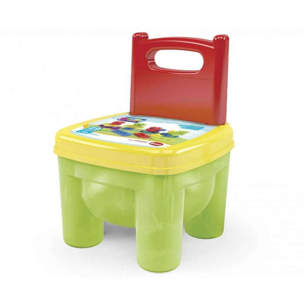 Brinquedo Para Montar Brinkadeira-Cadeira C/Blocos Dismat (Unidade)