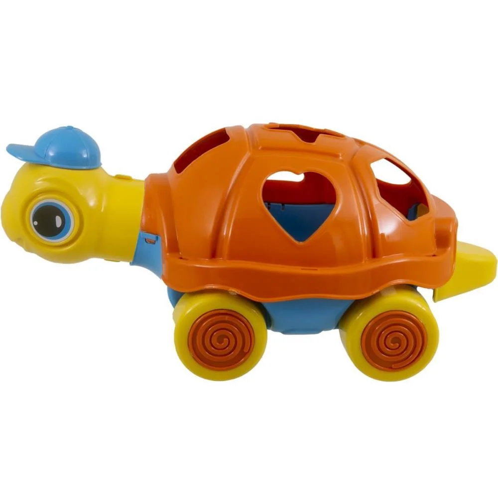 Brinquedo Educativo Tartaruga Luli C/Blocos Kendy Brinquedos (Unidade)