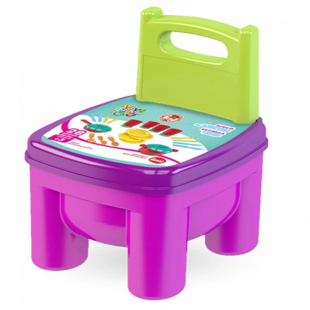 Brincando De Casinha Brincadeira Cozinha 28Pcs Dismat (Unidade)