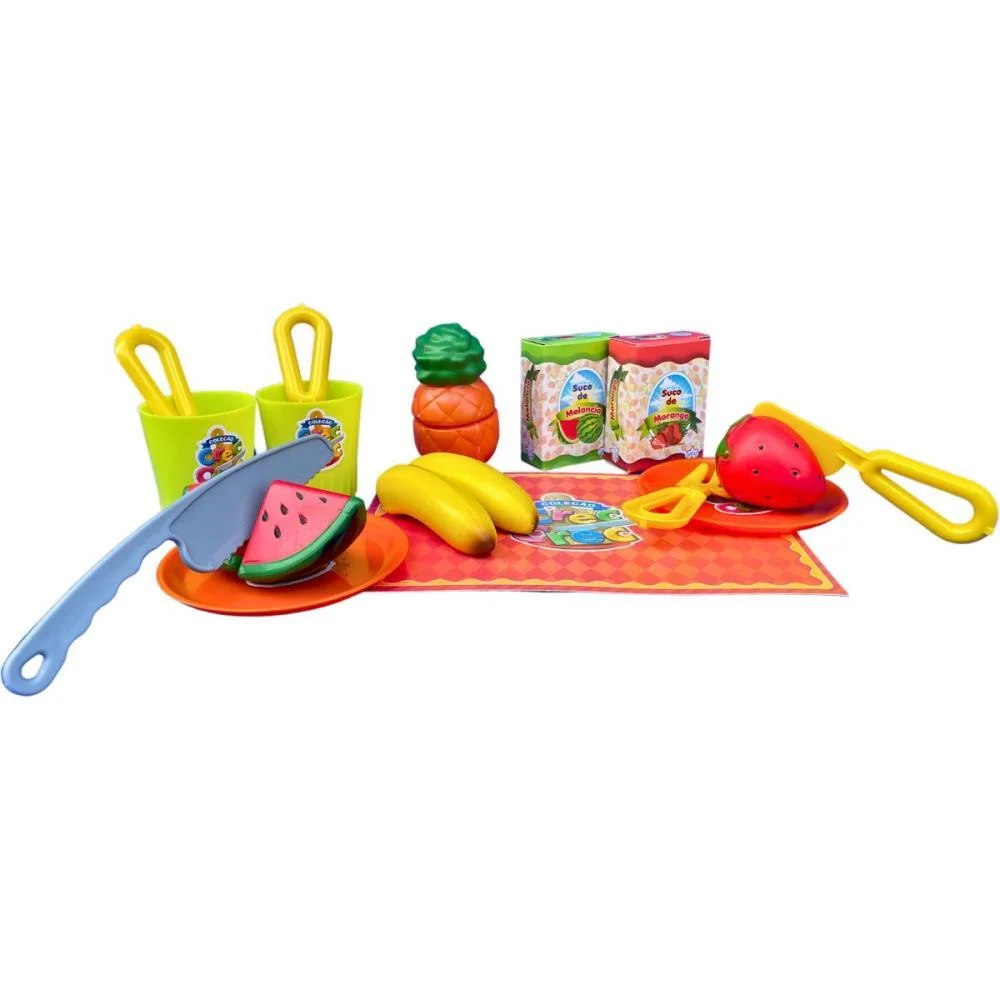 Brincando De Casinha Crec-Crec Salada De Frutas Big Star (Unidade)