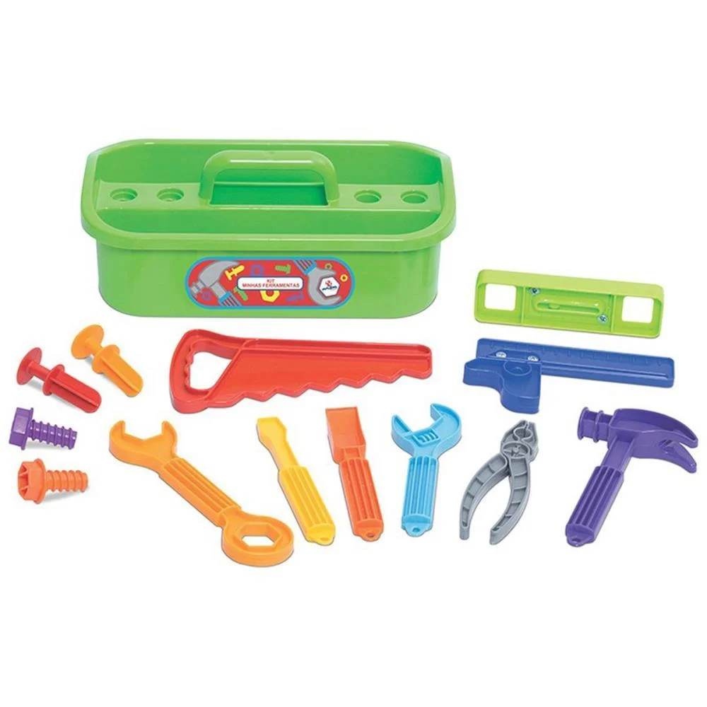 Brincando De Profissoes Maleta Minhas Ferramentas Merco Toys (Unidade)