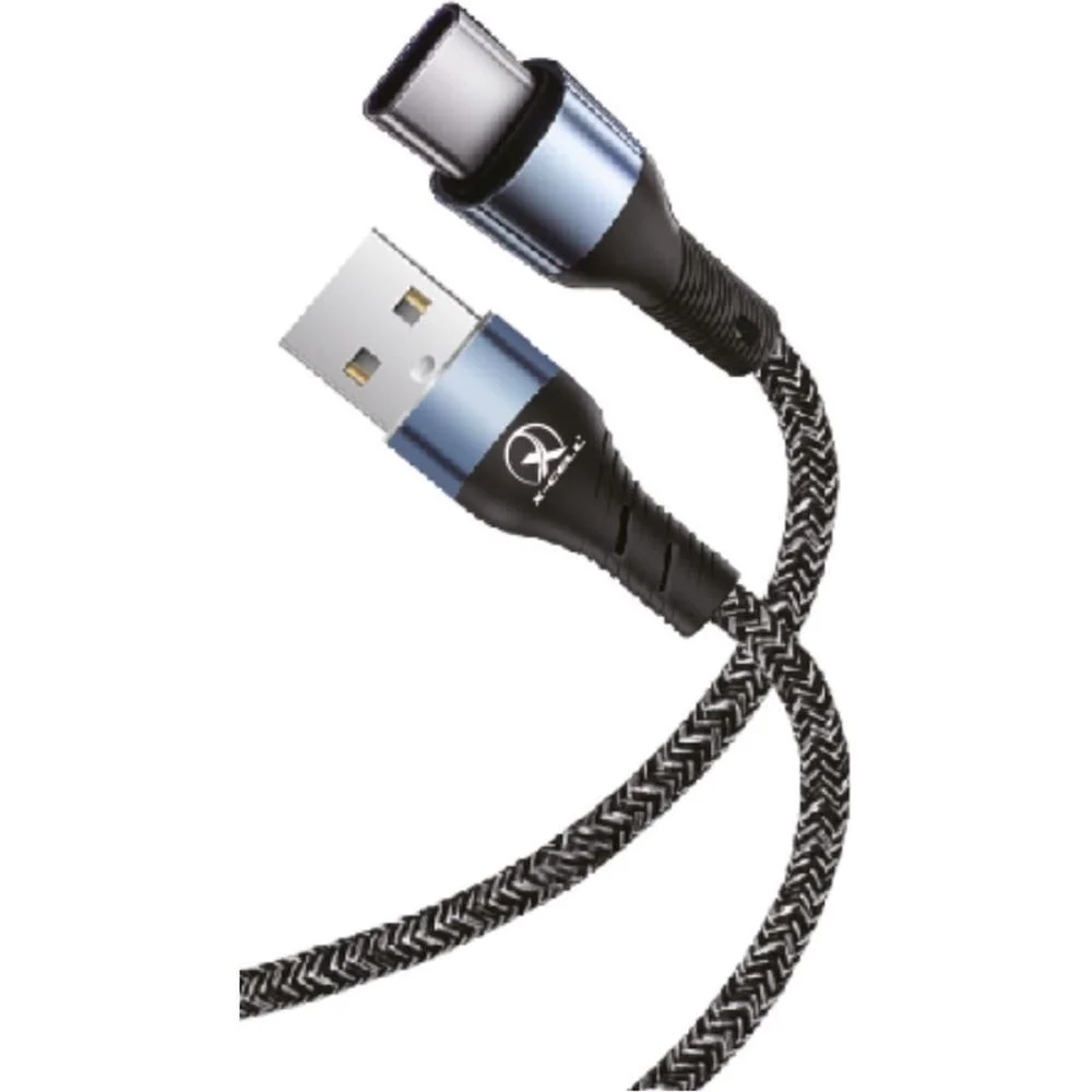 Cabo Usb Turbo Type C 6A 1.0M Flex (Unidade)