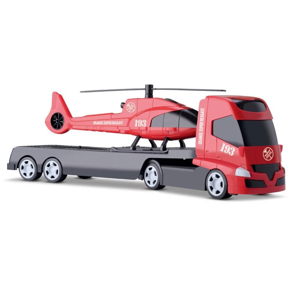 Caminhao Trans Aereo Resgate Orange Toys (Unidade)
