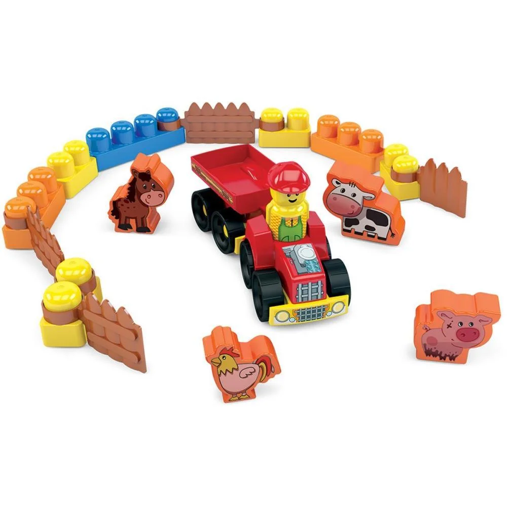 Brinquedo Educativo Box Fazendinha 20Pecas Dismat (Unidade)