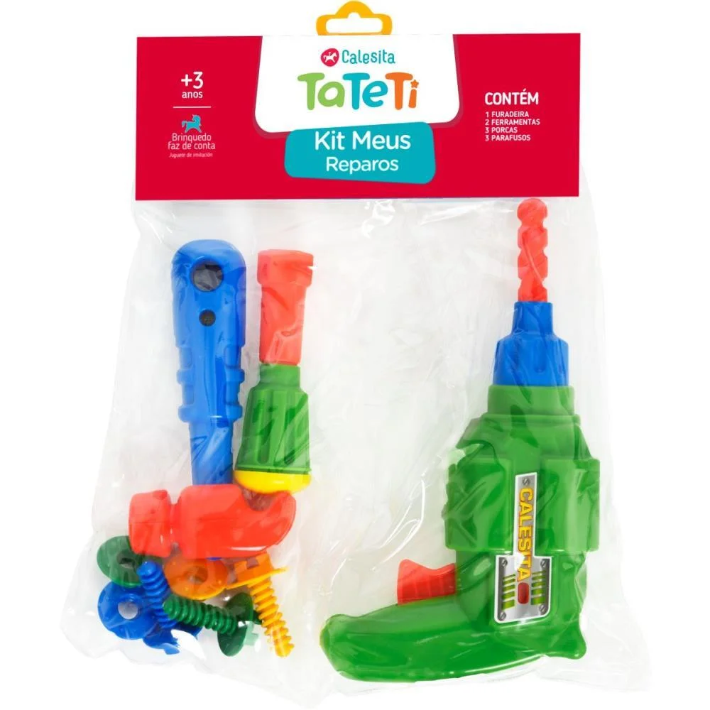 Brincando De Profissoes Kit Meus Reparos (S) Tateti (Unidade)