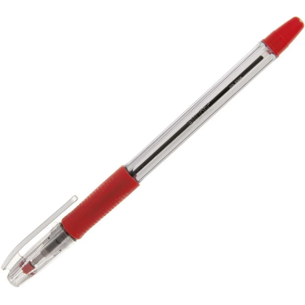 Caneta Esferografica Bps-Grip-M 1.0Mm Vermelha Pilot (Cx.c/12)