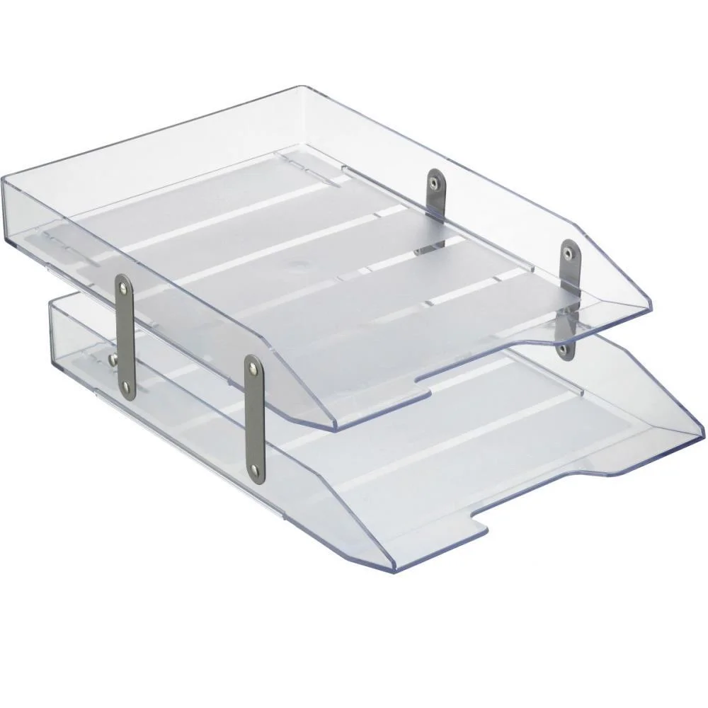 Caixa Correspondencia Dupla Movel Articulavel Cristal Acrimet (Unidade)