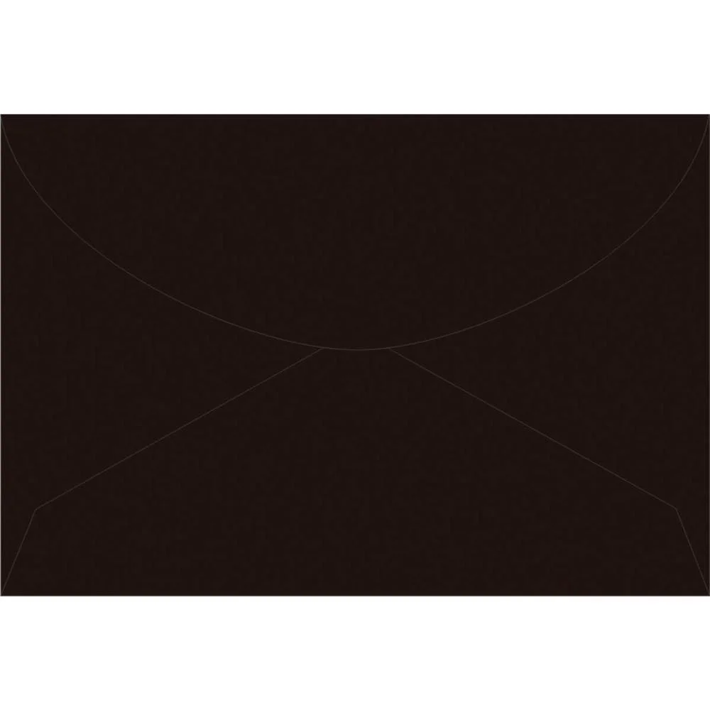 Envelope Colorido Visita Preto Color Plus 80G. Foroni (Cx.c/100)