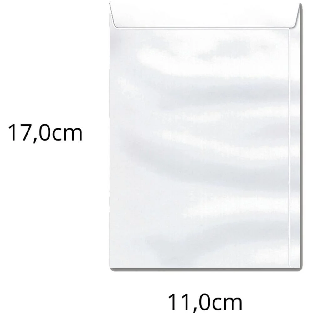 Envelope Saco Branco 110X170 90Grs. Of 17 Scrity (Cx.c/250)