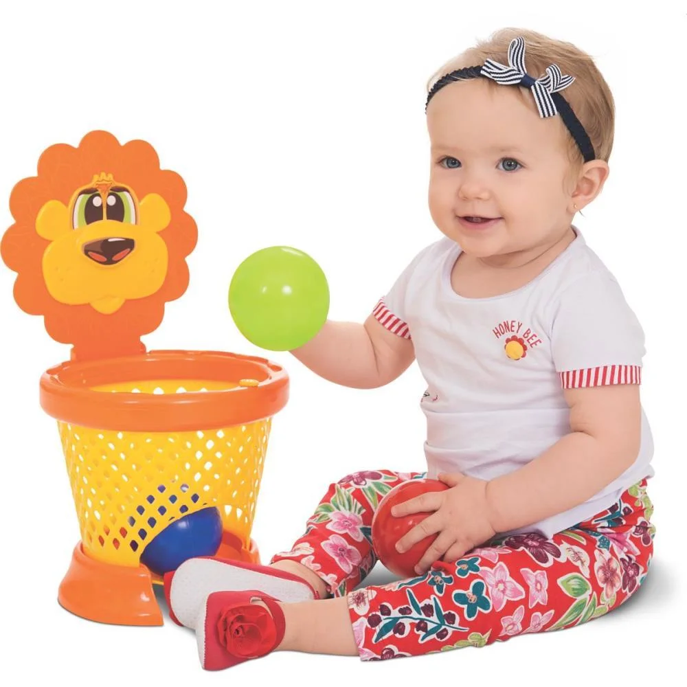 Brinquedo Para Bebe Basket Ball Baby Merco Toys (Unidade)