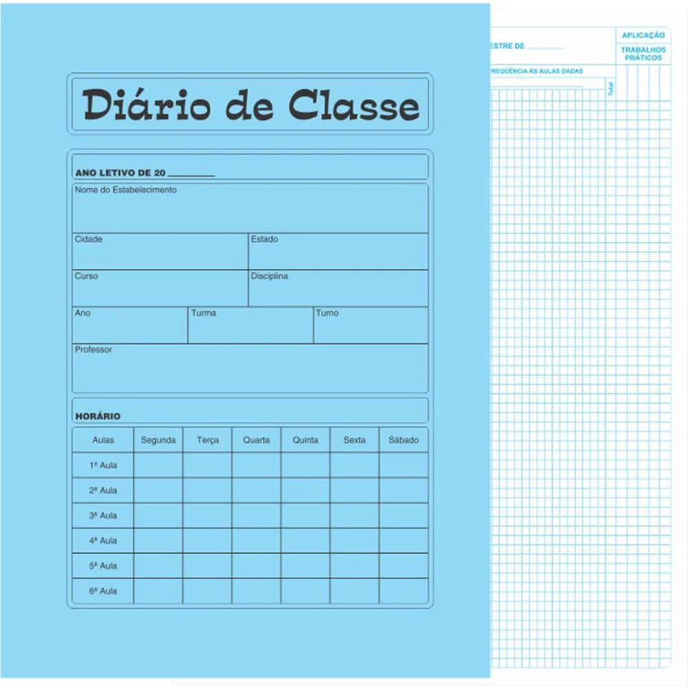 Diario De Classe Bimestral 8F 292X310Mm Tamoio (Pct.c/50)