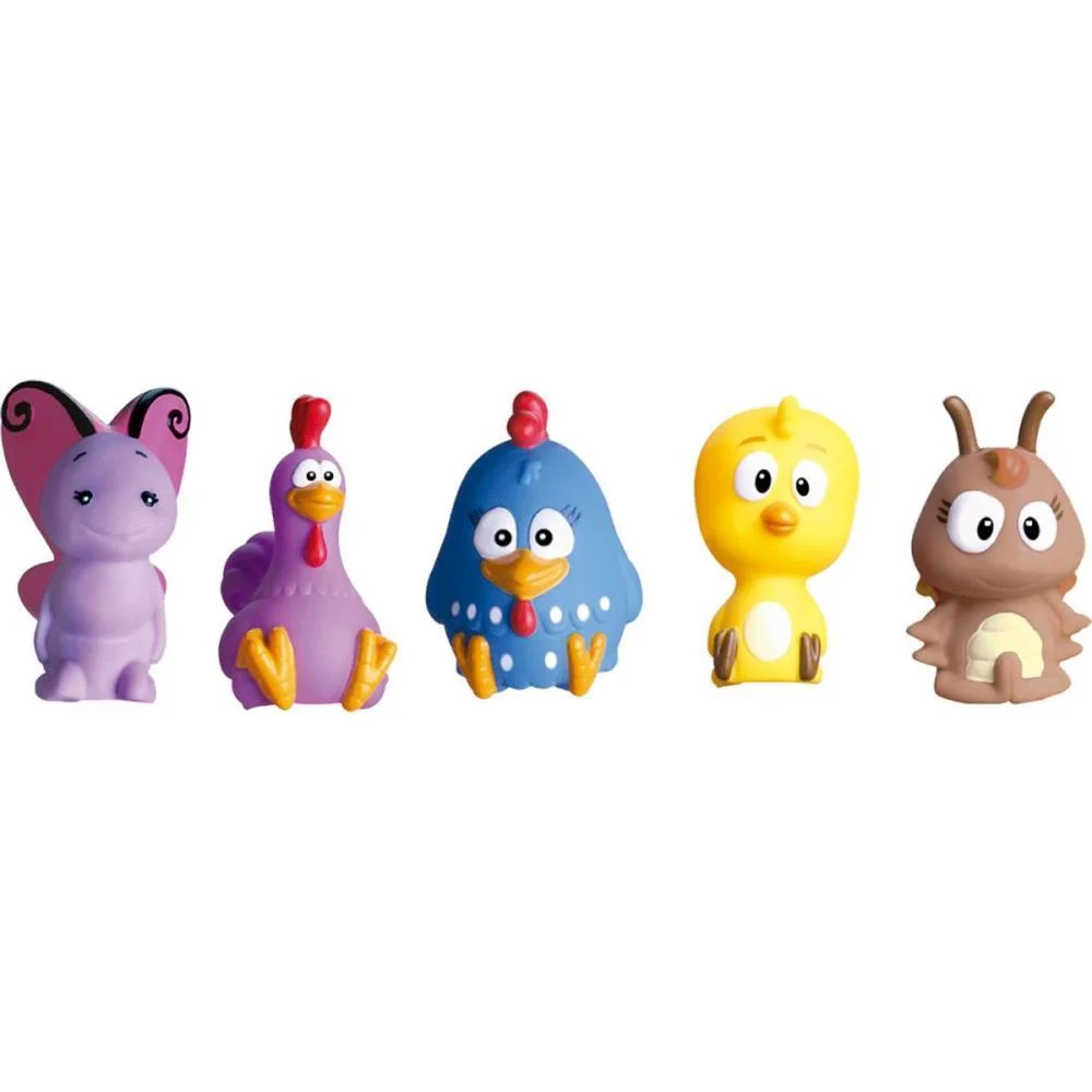 Boneco E Personagem Galinha Pintadinha Miniaturas Cardoso Toys (Unidade)