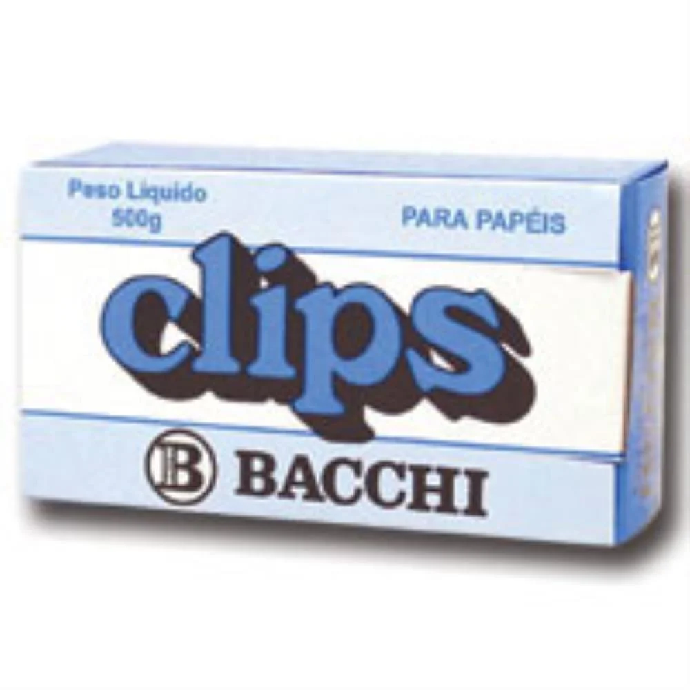 Clipe Galvanizado Aco 10/0 120 Unidades Bacchi (Caixa)
