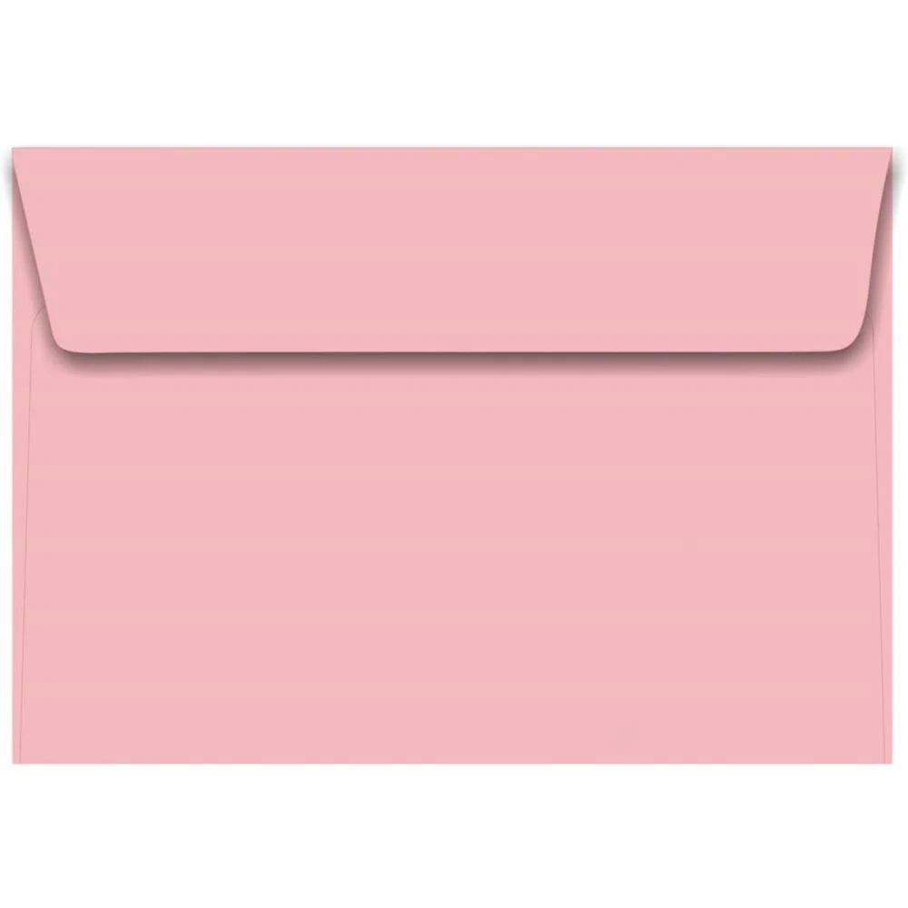 Envelope Colorido Convite 162X229Mm Rosa Cl.c.plus 80G Foroni (Cx.c/100)