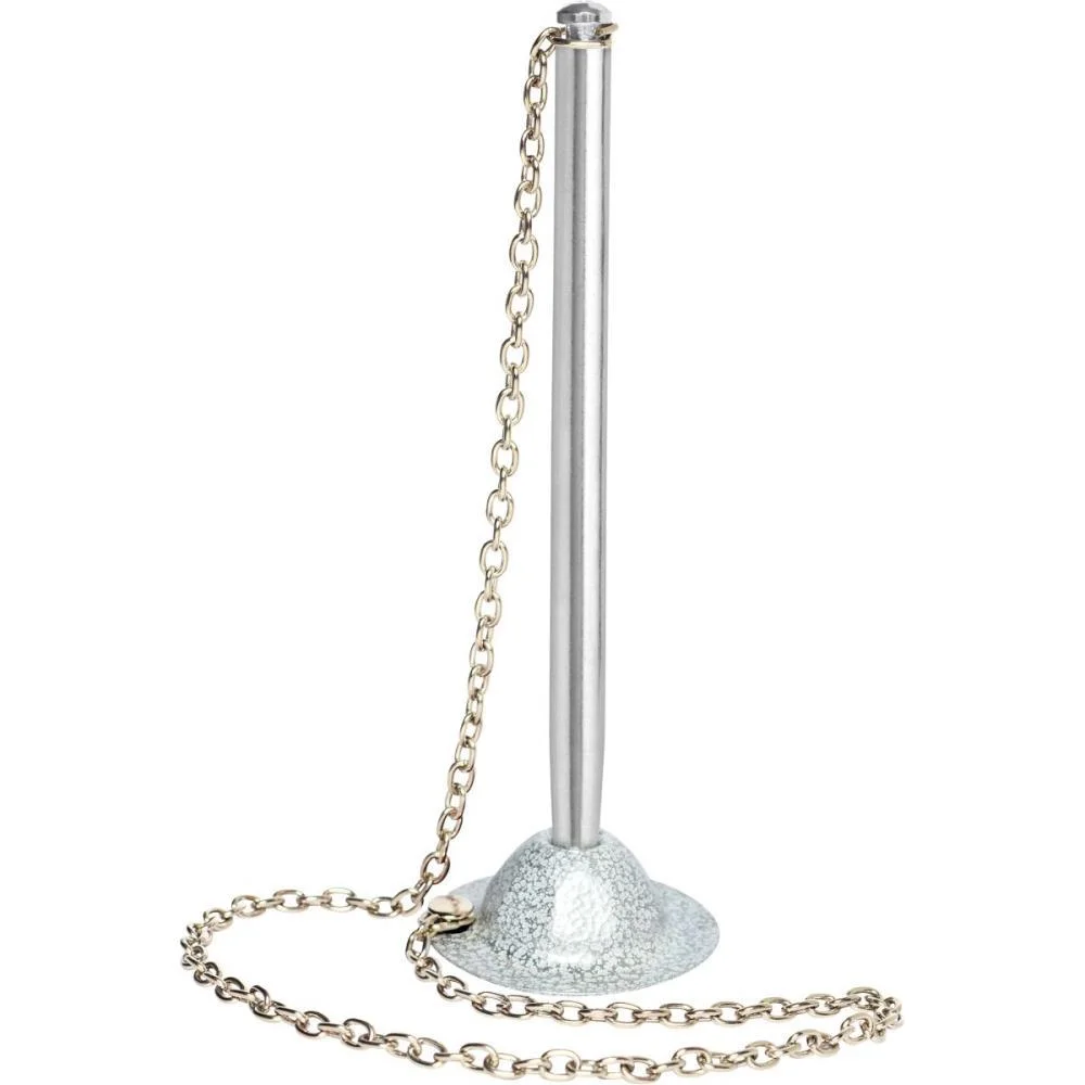 Caneta Para Balcao Chapeu Craquelado Branco Caneta Fixa (Unidade)