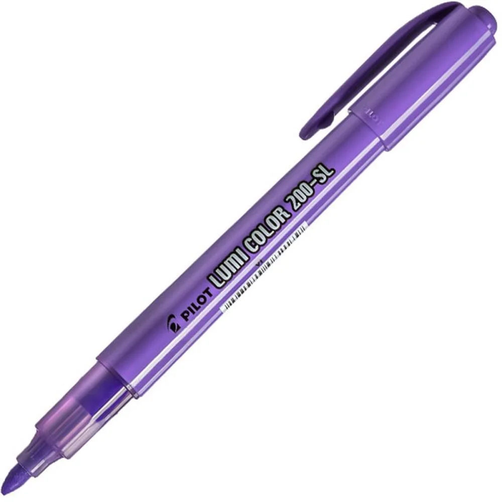 Caneta Marca Texto Lumicolor 200-Sl Violeta Pilot (Cx.c/12)
