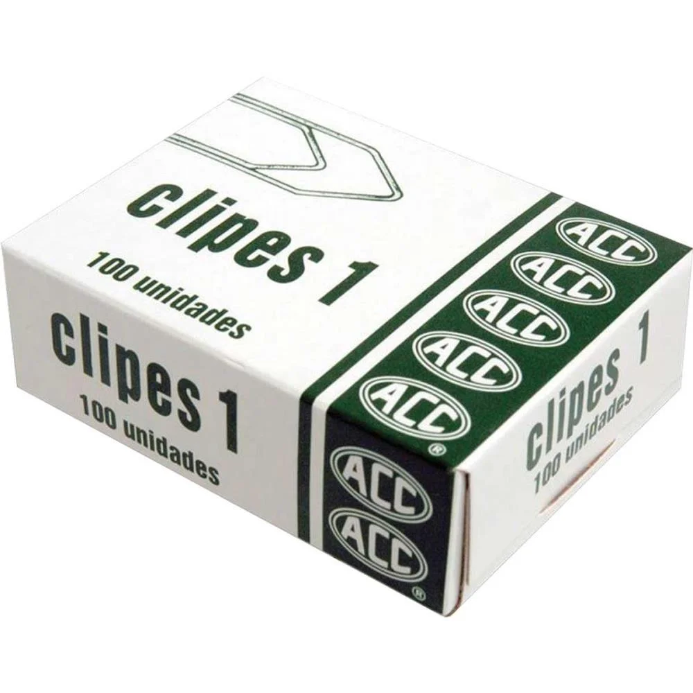 Clipe Galvanizado Aco 1/0 (0) 100 Unidades Acc (Pct.c/10)