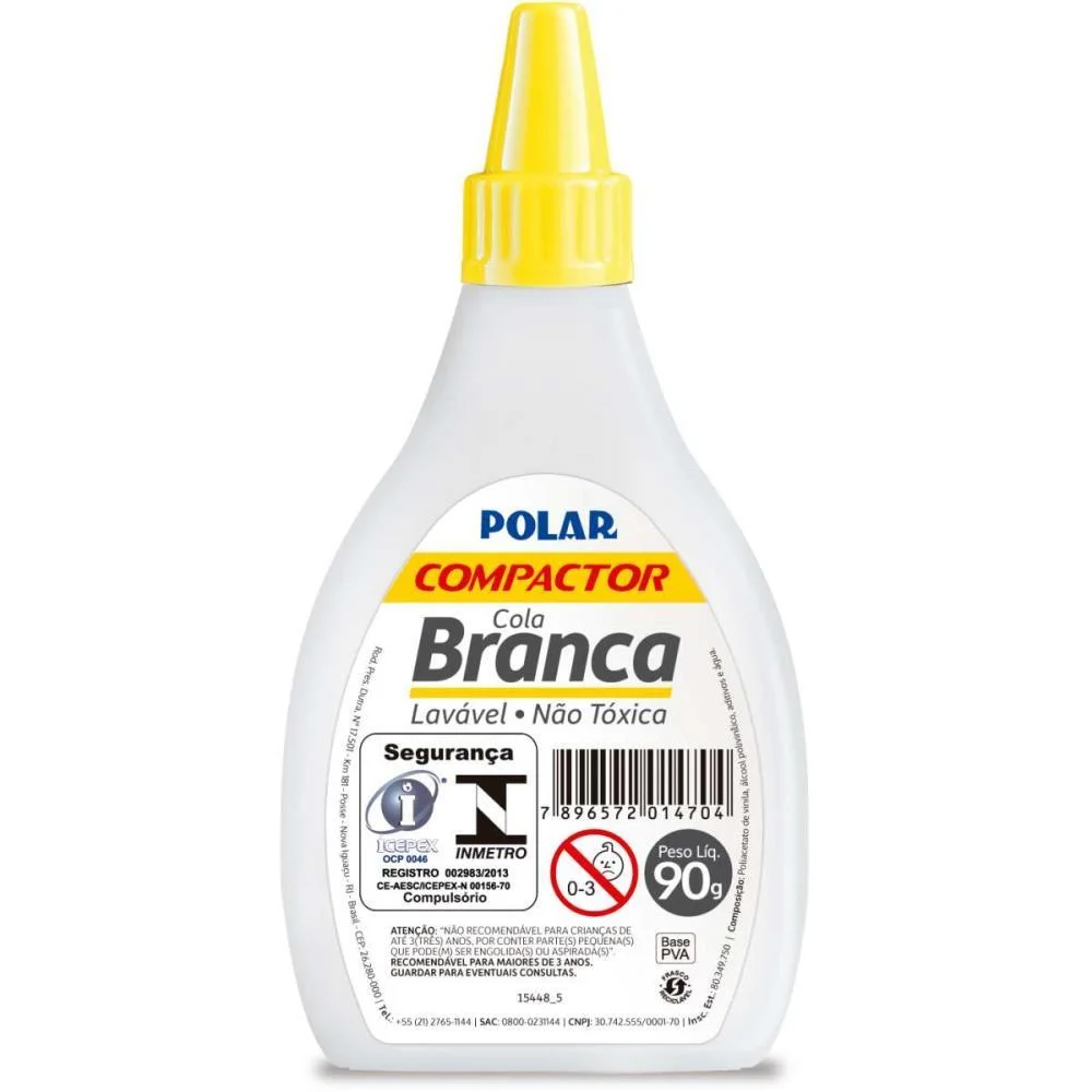 Cola Escolar Polar 90G Compactor (Cx.c/12)