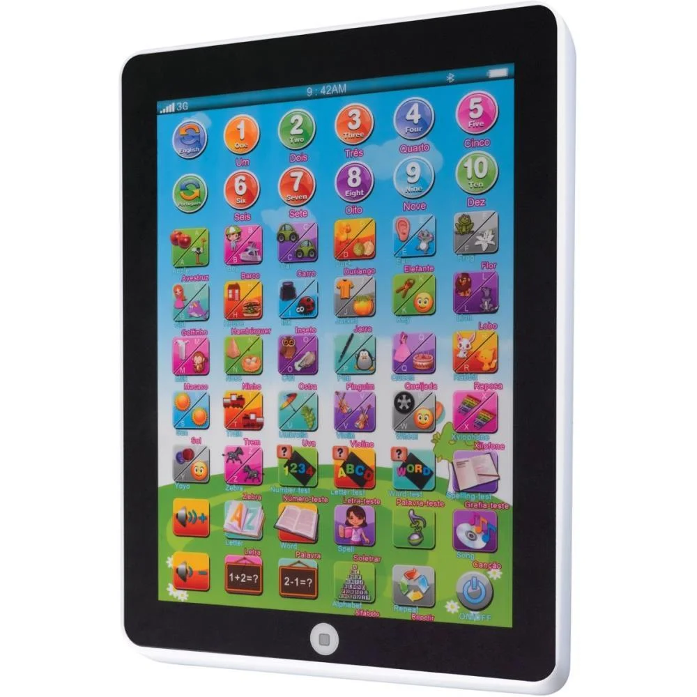 Brinquedo Diverso Tablet Interativo Bilingue 3 Art Brink (Unidade)