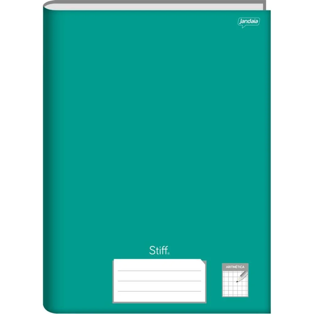 Caderno Quadriculado Univers. 7X7Mm 96F Brochurao Verde Cd Jandaia (Pct.c/05)