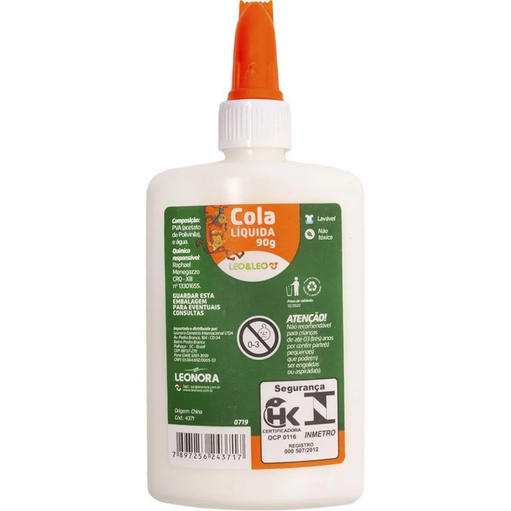 Cola Escolar Leoleo 90G. Leonora (Cx.c/12)