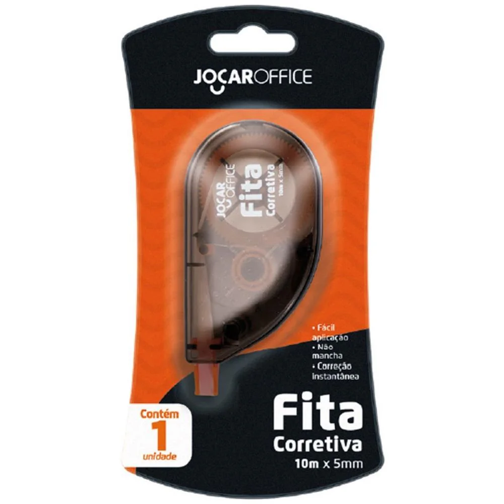Corretivo Em Fita Jocar 5Mmx10M Leonora (Unidade)
