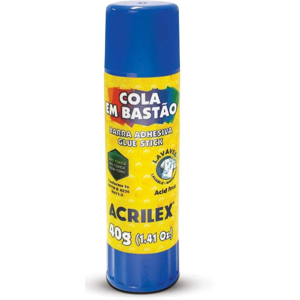 Cola Em Bastao Glue Stick 40G Acrilex (Cx.c/05)