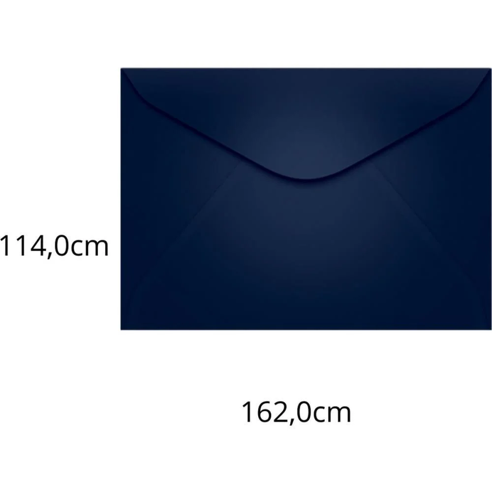 Envelope Colorido Carta 114X162 Az.marinho P.segur 80G Scrity (Pct.c/100)