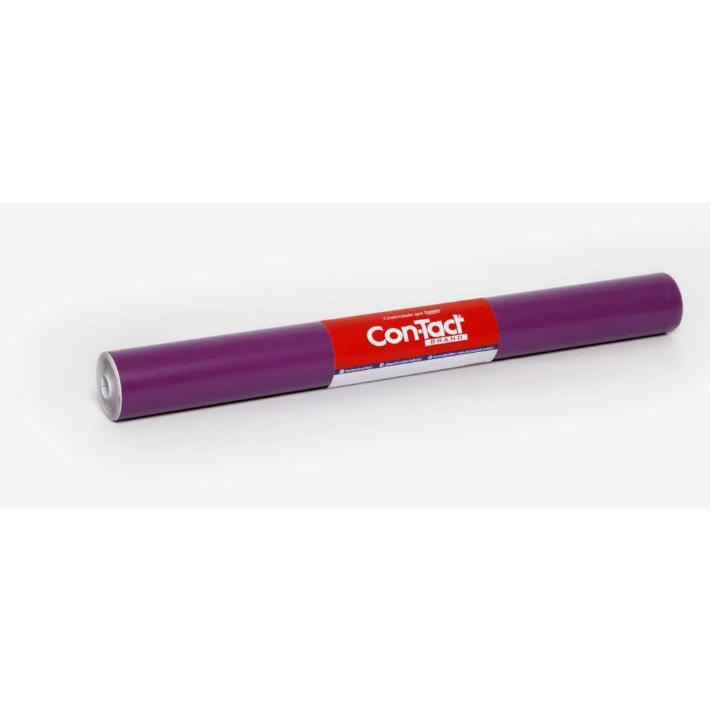 Contact Liso 45Cmx10M Opaco Roxo Contact (Rolo)