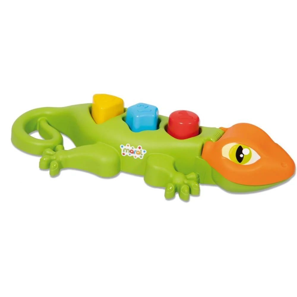 Brinquedo Educativo Lagartixa Didatica C/Blocos Maral (Unidade)