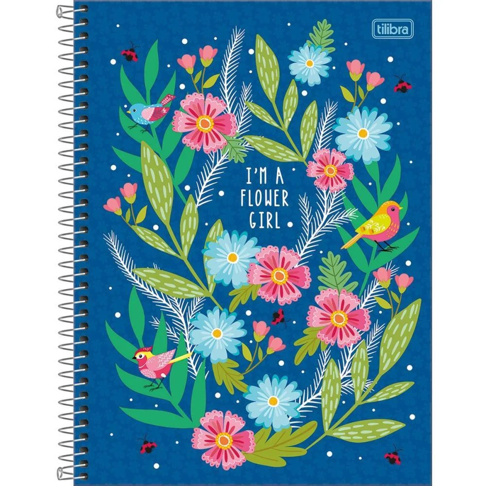 Caderno 01X1 Capa Dura Charme 80Fls. Tilibra (Pct.c/04)