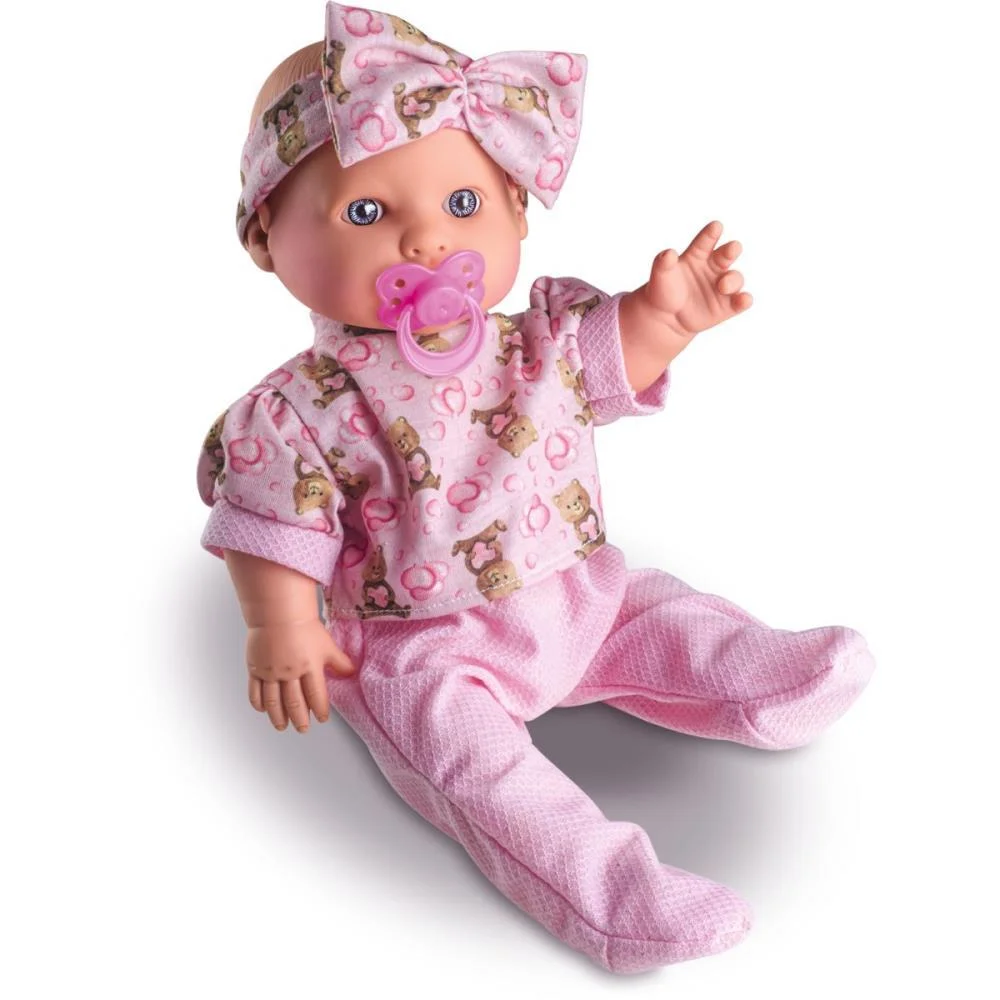 Boneca Com Mecanismo Milk Baby Faz Xixi Milk (Unidade)