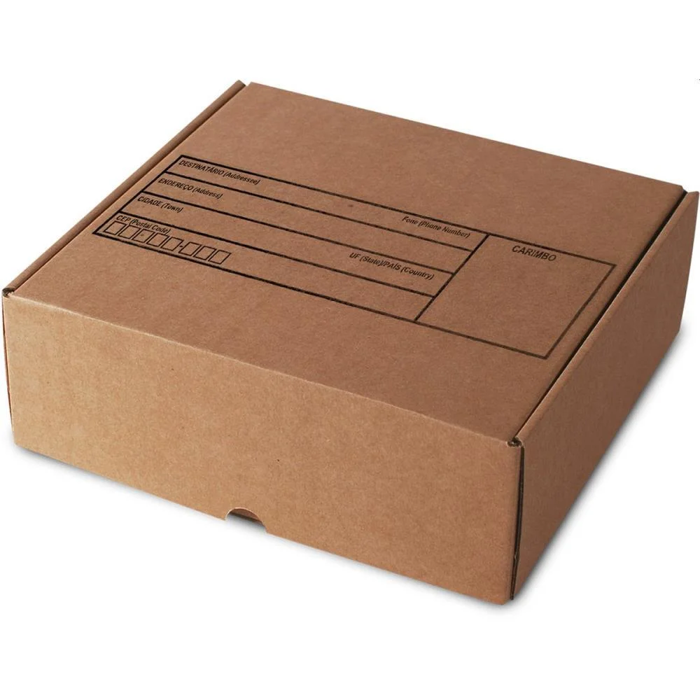 Embalagem Para Ecommerce Correios 01 Kraft 18X13,5X9Cm Santeck (Pct.c/25)
