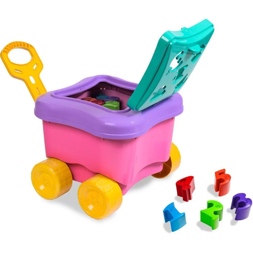 Brinquedo Educativo Bauduxo Didatico Menina Cardoso Toys (Unidade)