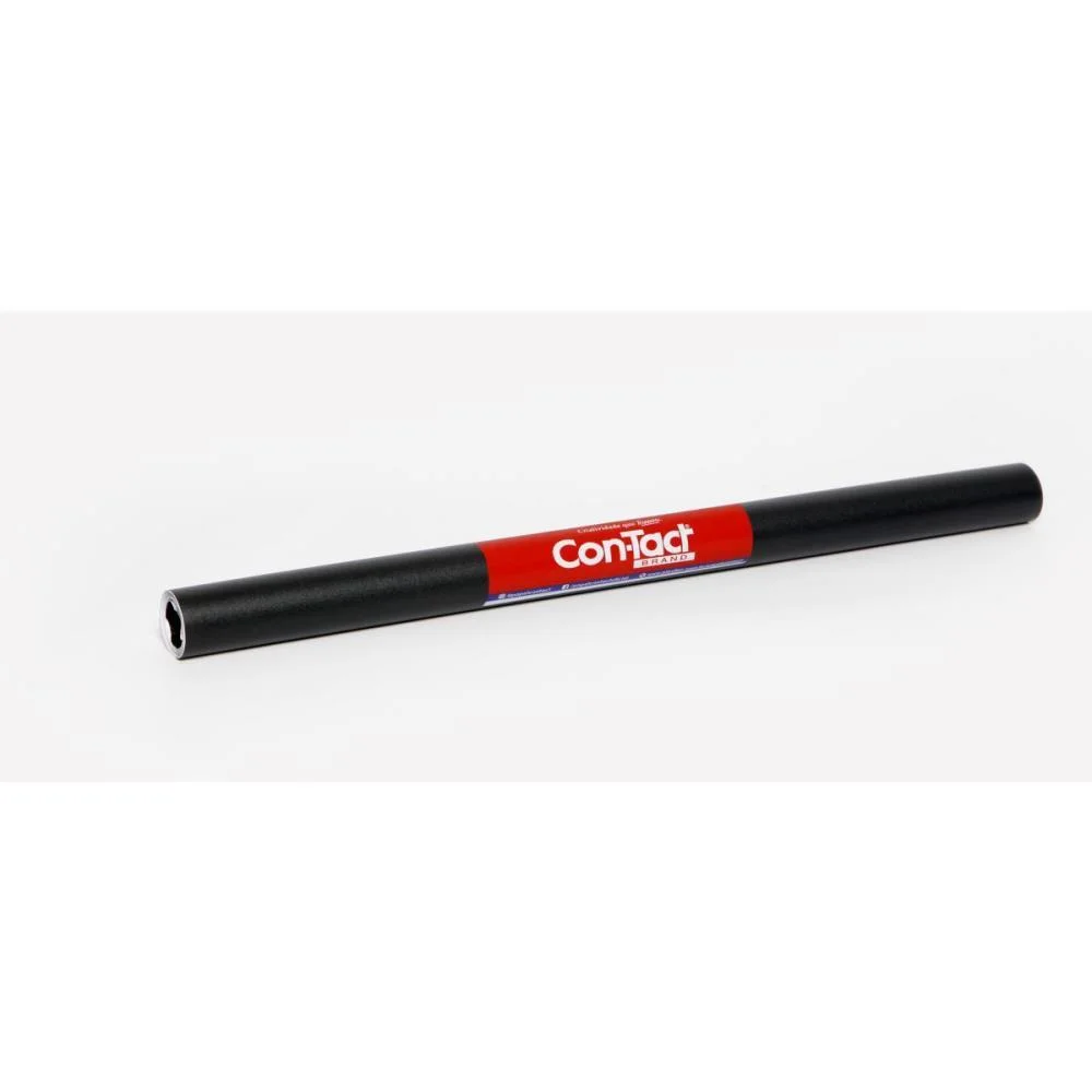 Contact Liso 45Cmx2M Opaco Preto Contact (Rolo)