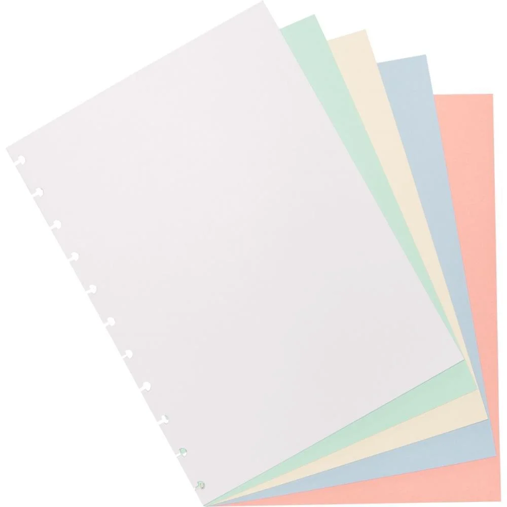 Caderno Inteligente Refil Grande Colorido 80G.50Fls. Caderno Inteligente (Pacote)