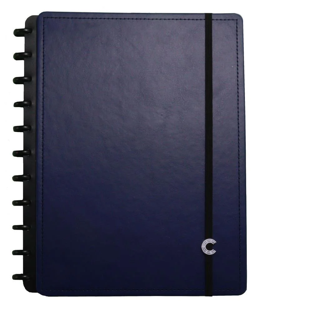Caderno Inteligente Grande Dark Blue 80Fls 215X280Mm Caderno Inteligente (Unidade)