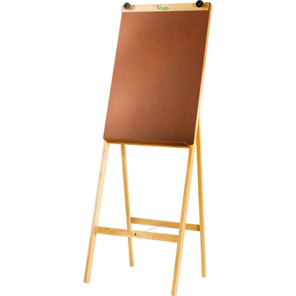 Cavalete Para Flip-Chart Madeira 1,80Mts Souza (Unidade)