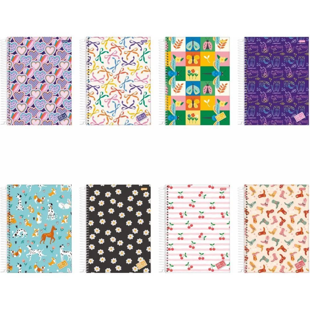 Caderno 20X1 Capa Dura Stella 320Fls. Jandaia (Pct.c/02)