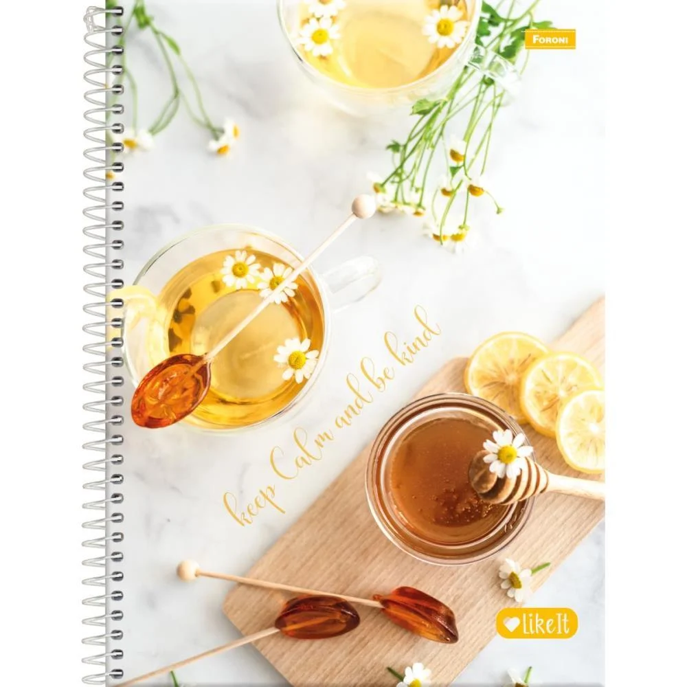Caderno 01X1 Capa Dura Like It 80Fls. Foroni (Pct.c/04)