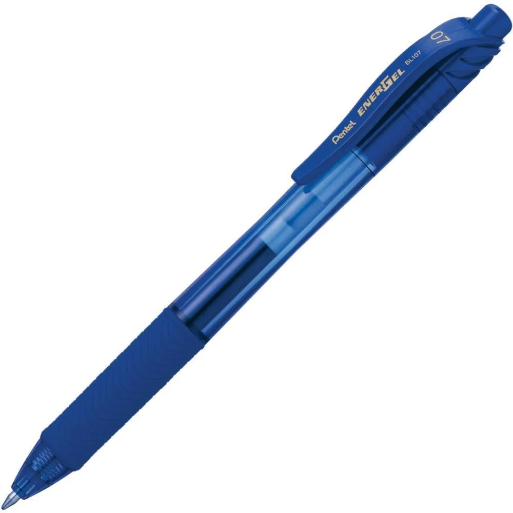 Caneta Gel Energel Retratil 0.7Mm Azul Pentel (Cx.c/12) - imagem 2