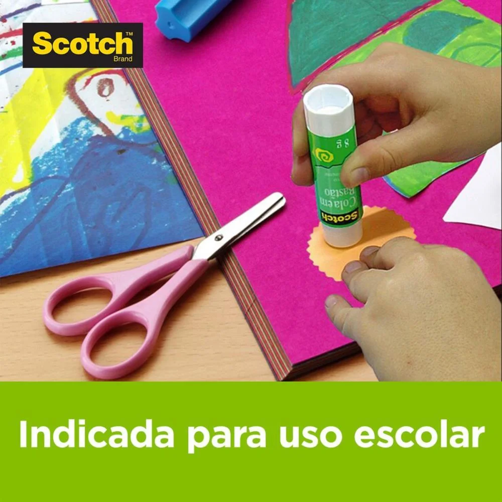 Cola Em Bastao Scotch 40G 3M (Pct.c/06) - imagem 5