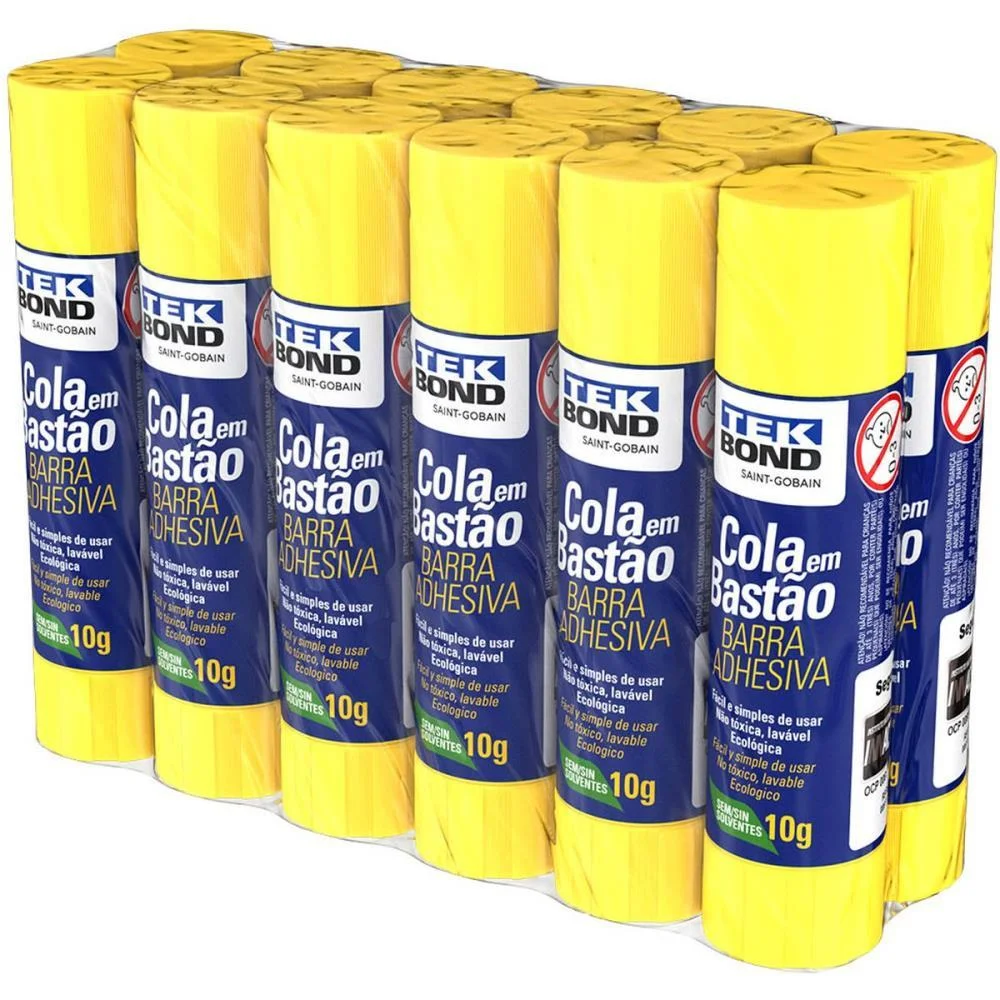 Cola Em Bastao 10G Shrink Tekbond (Pct.c/12) - imagem 3