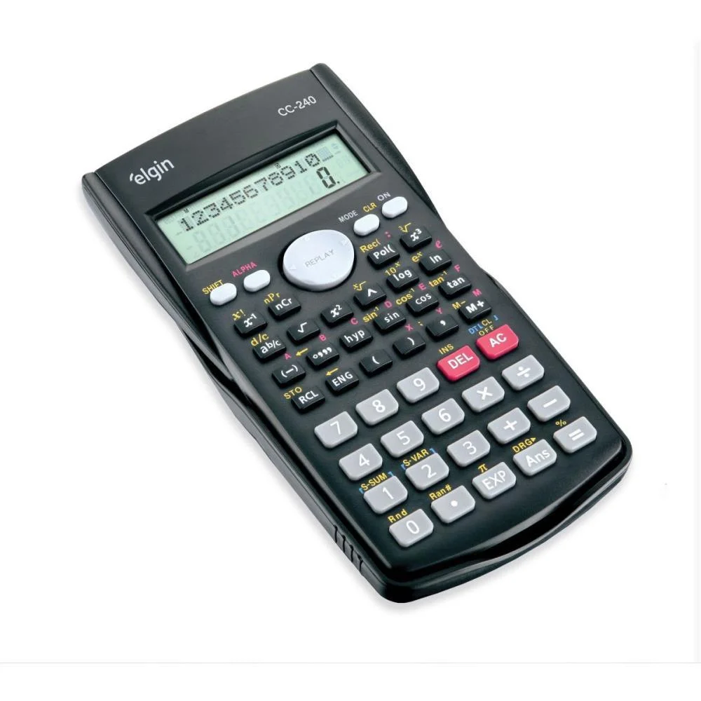 Calculadora Cientifica 240 Funcoes Elgin (Unidade) - imagem 2